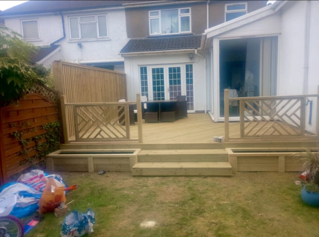 decking in Caerphilly